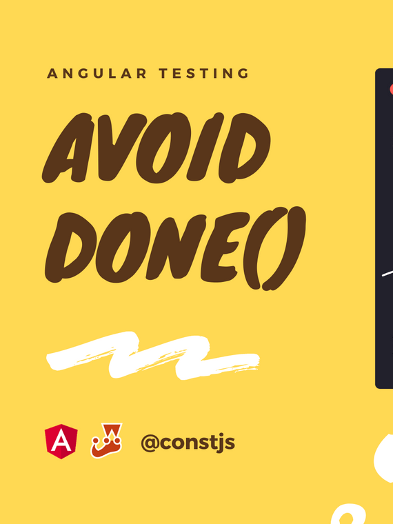Angular Testing: Avoid done() function